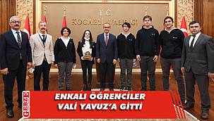 TEKNOFEST şampiyonları Vali Yavuz’a gitti
