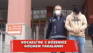 TEM'de 3 düzensiz göçmen yakalandı