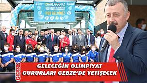 Türkiye’nin en büyük sporcu eğitim merkezi Gebze’de açıldı