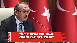 Vali Yavuz, yakalanan uyuşturucu rakamlarını açıkladı