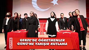 24 Kasım Öğretmenler Günü, Gebze’de kutlandı