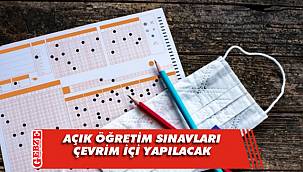 Açık öğretim sınavları çevrim içi yapılacak
