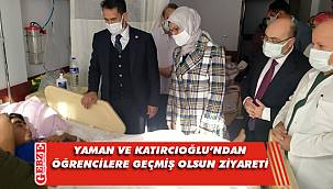 AK Partili heyetten, geçmiş olsun ziyareti