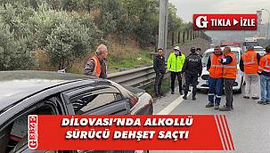 Alkollü sürücü TEM’de böyle dehşet saçtı