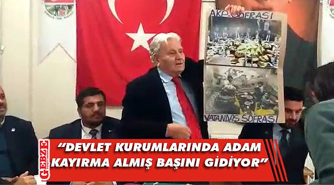 Aras’tan hükümete Çayırova’da eleştiri