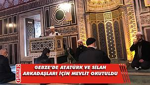 Atatürk ve silah arkadaşları dualarla anıldı