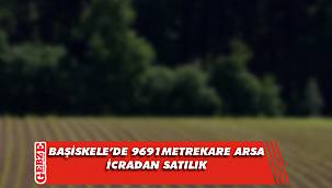 Başiskele'de 9691 metrekare hisseli arsa icradan satılık
