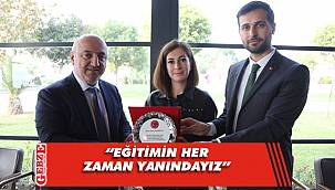 Bıyık, okul aile birliği yönetiminin taleplerini dinledi