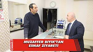 Bıyık’tan esnaf turu