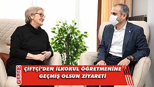 Bünyamin Çiftçi’den öğretmenine vefa