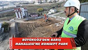 Büyükgöz, Gebze'nin yeni parkının temelini attı
