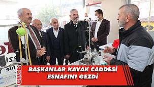 Büyükgöz ve Kaya, Arapçeşmeli esnafı gezdi