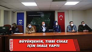 Büyükşehir’den KOÜ’ye tıbbi cihaz desteği