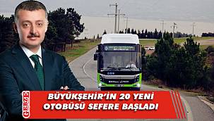 Büyükşehir'in yeni otobüsleri yollarda