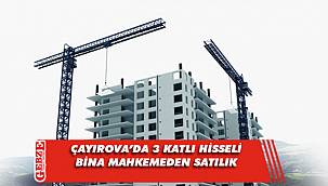 Çayırova'da 3 katlı hisseli bina icradan satılık