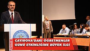 Çayırova’da Öğretmenler Günü kutlandı