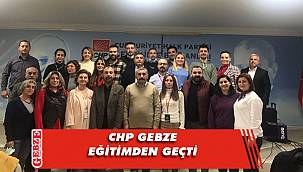 CHP Gebze’de temel siyasi eğitim 