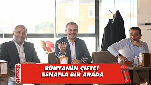  Çiftçi, Şekerpınar esnafı ile buluştu