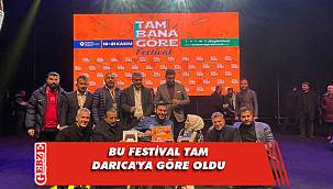Darıca Belediyesi, festivale damga vurdu