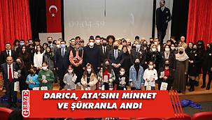 Darıca'da 10 Kasım programı düzenlendi