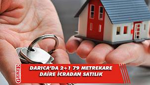 Darıca'da 2+1 79 metrekare daire icradan satılık