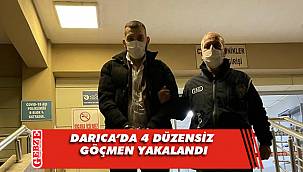 Darıca’da göçmen kaçakçılığı operasyonu