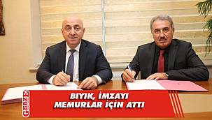 Darıca’da imzalar memurlar için atıldı