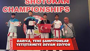 Darıca'da yeni şampiyonlar yetişiyor