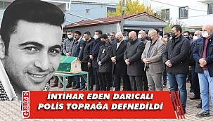 Darıcalı polis memuru son yolculuğuna uğurlandı