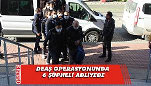 DEAŞ operasyonunda 7 şüpheliden 6'sı adliyede