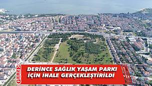 Derince’ye değer katacak projenin ihalesi yapıldı