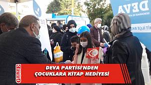 DEVA Partisi, çocuk kitabı dağıttı