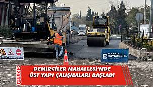 Dilovası’nda üst yapı çalışması başladı  
