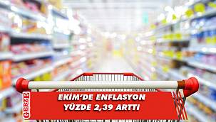 Enflasyon rakamları açıklandı