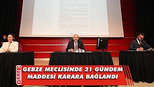 Gebze’de Kasım meclisi tamamlandı