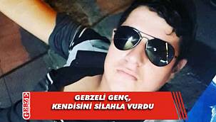 Gebze'de şok olay; silahla kendini vurdu 