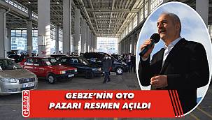 Gebze'nin oto pazarı ilk günüde büyük ilgi gördü