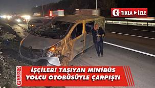 Gebze TEM'de kaza; 5 yaralı