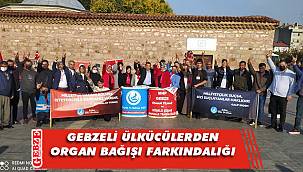 Gebzeli ülkücülerden anlamlı etkinlik