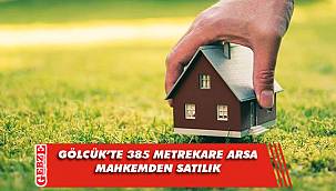 Gölcük'te 385 metrekare arsa mahkemeden satılık