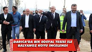 Gündoğdu, BİK Sosyal Tesisi ile Balyanoz Koyunu inceledi