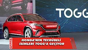 Honda'nın tecrübeli isimleri TOGG'a geçiyor