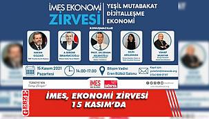 İMES’ten önemli ekonomi zirvesi