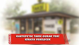 Karetepe’de taksi durak yeri kiraya verilecek