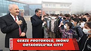 Kaymakam Güler ve Büyükgöz, okul ziyaretinde