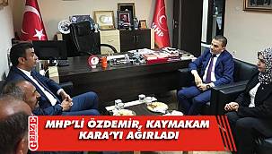 Kaymakam Kara, MHP Gebze’ye gitti