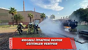 Kocaeli İtfaiyesi’nin eğitimleri il dışına ulaştı