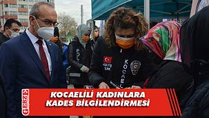 Kocaeli'nde kadına şiddetle mücadele anlatıldı