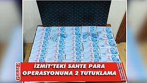 Kocaeli'nde sahte para operasyonu