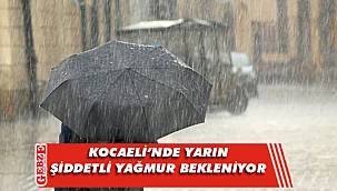 Kocaeli'ne meteorolojiden 'Sarı Kod' uyarısı